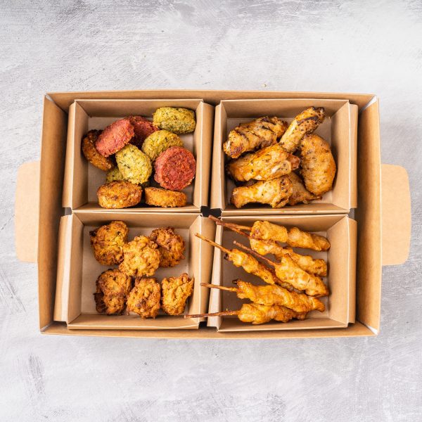 Gluten free savoury snacks for office lunch delivery