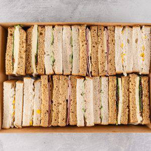 We offer catering delivery on all our sandwich food boxes