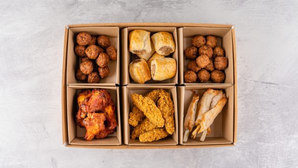 Our catering services can deliver a delicious savoury bites platter to your door