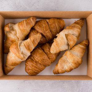 Vegan croissants perfect for next day breakfast delivery to the office