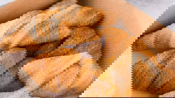 Vegan croissants perfect for next day breakfast delivery to the office