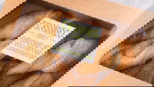 Vegan croissants perfect for next day breakfast delivery to the office