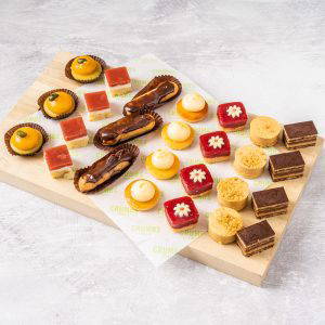 Sweet treats canape tray for executive meeting catering